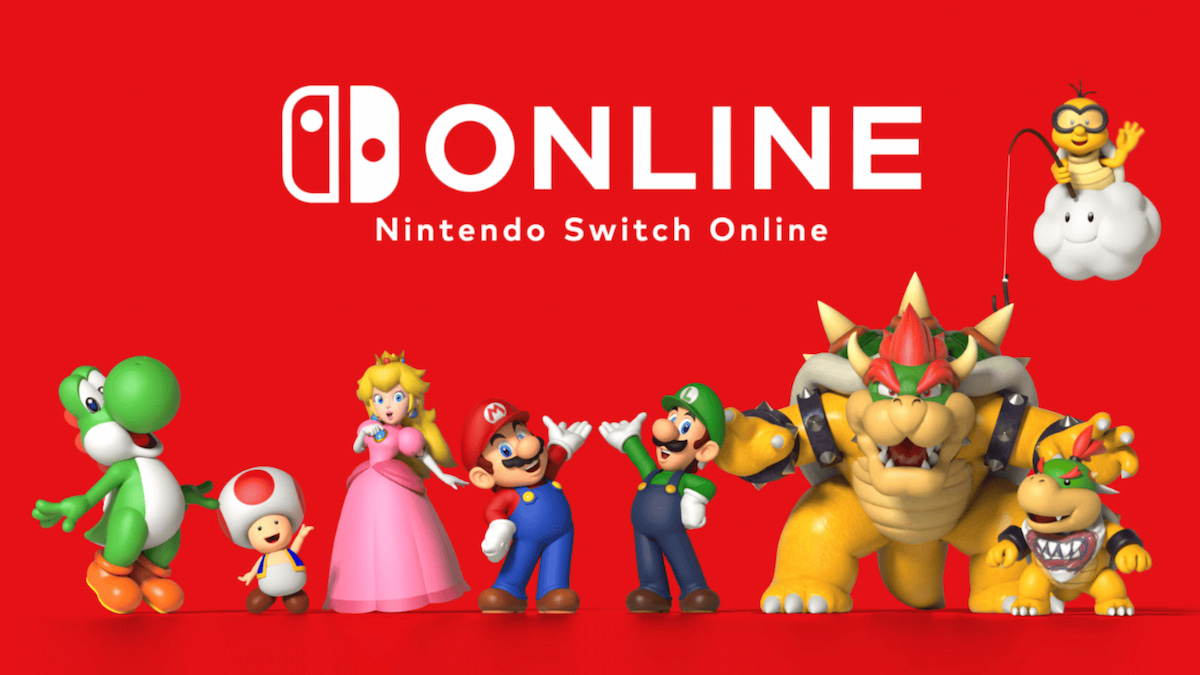 Imagem de divulgação do Nintendo Switch Online