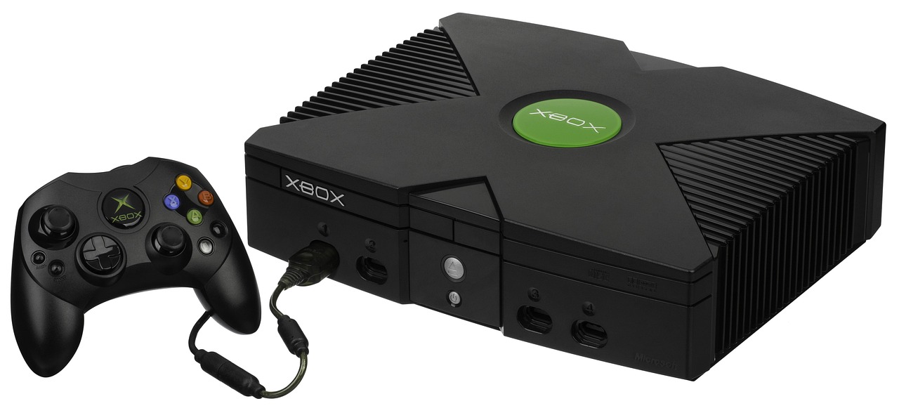 Imagem do primeiro console Xbox