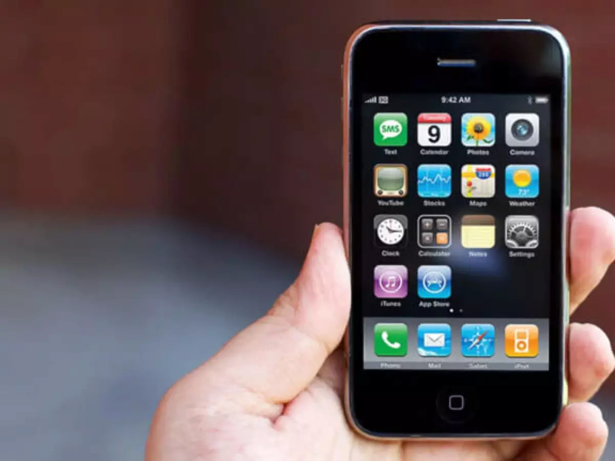 Imagem do primeiro iPhone