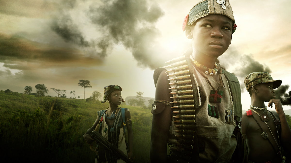 Imagem do filme Beasts of No Nation, primeiro filme original produzido pela Netflix