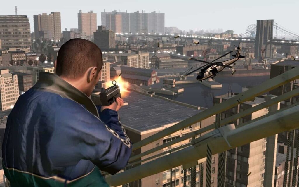 Imagem do jogo GTA IV