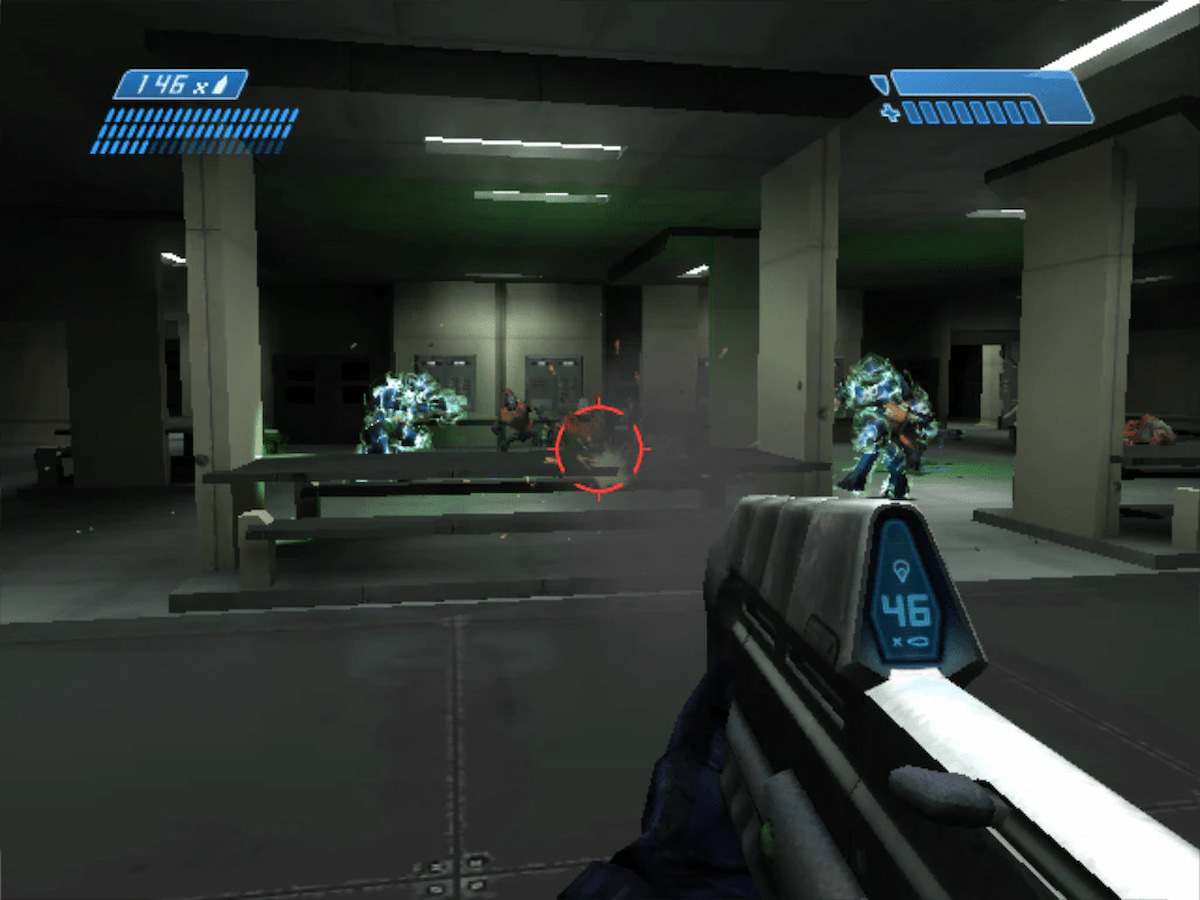 Imagem do jogo Halo: Combat Evolved