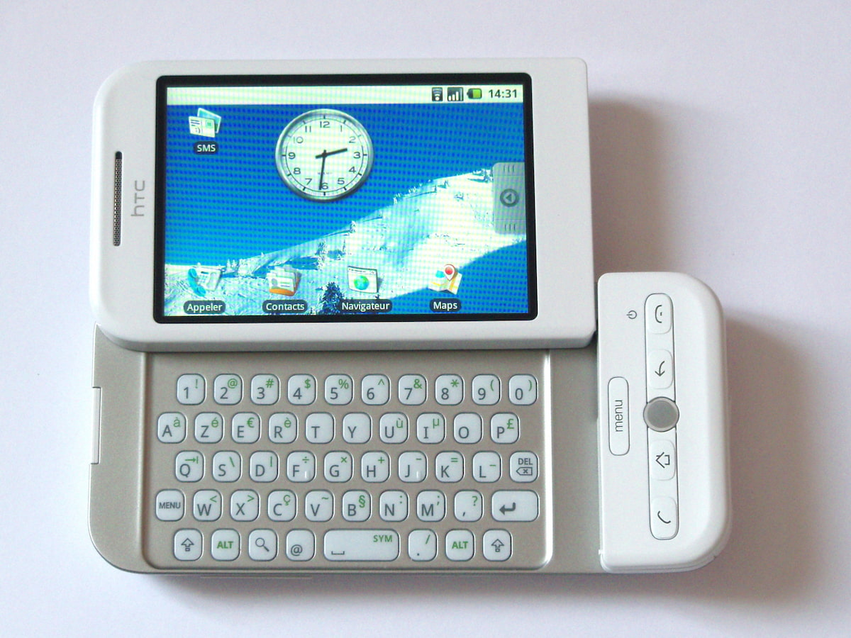 Imagem do HTC G1