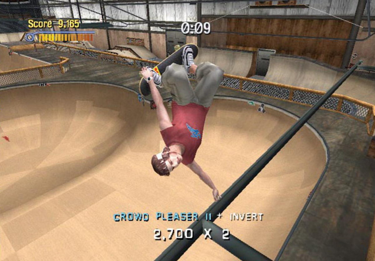 Imagem do jogo Tony Hawk’s Pro Skater 3